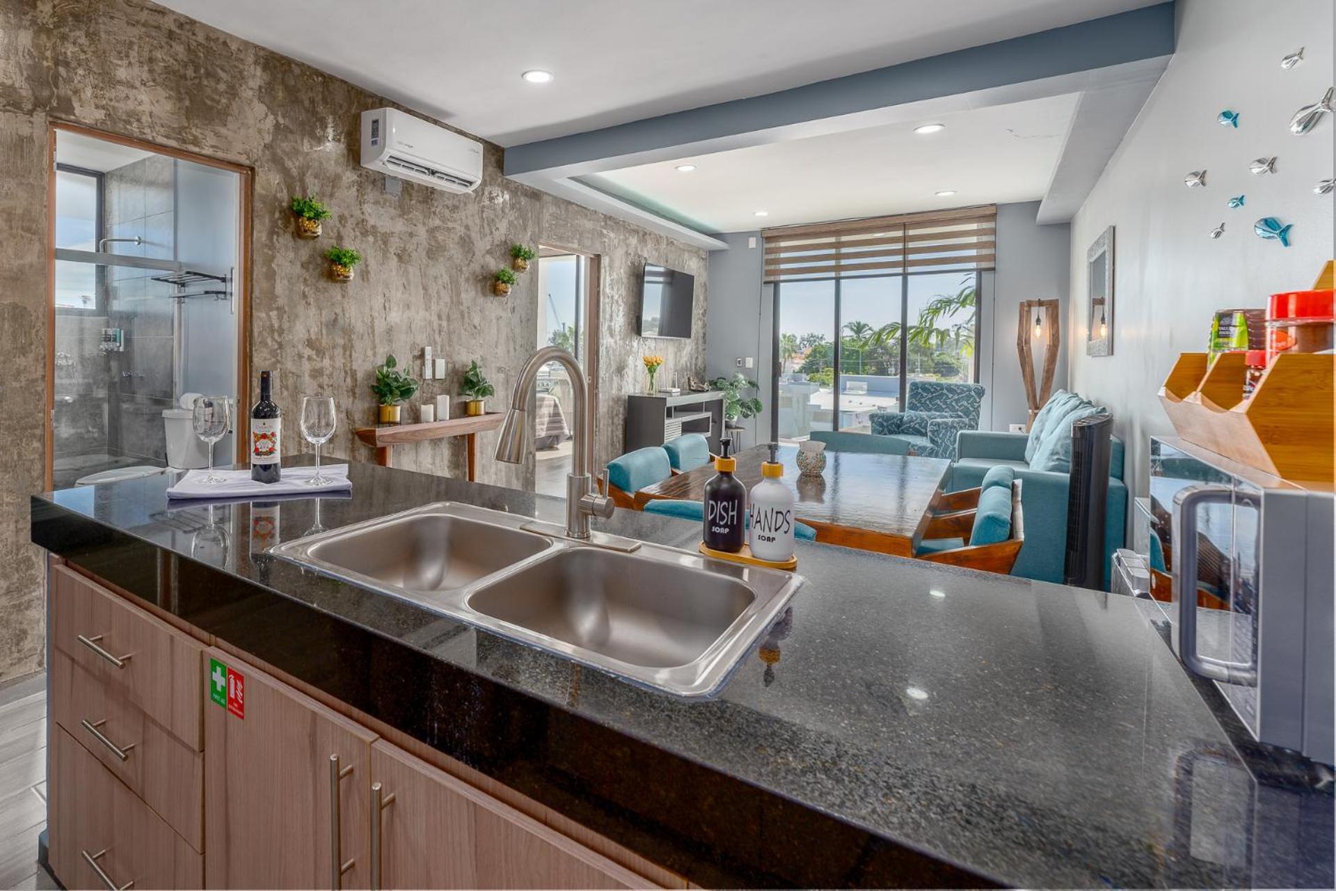 New & Modern, 5 Star Area, Walk 2 Beach, Pool, Views, King Bed Mazatlán Eksteriør bilde